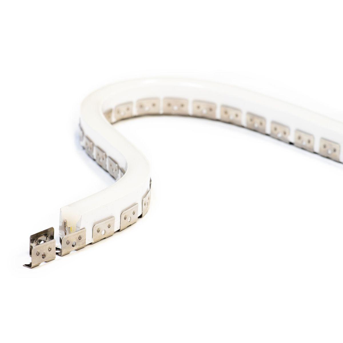 Профиль алюминиевый накладной гибкий ELF, 1000х10х10мм ELF-ПНГ1010