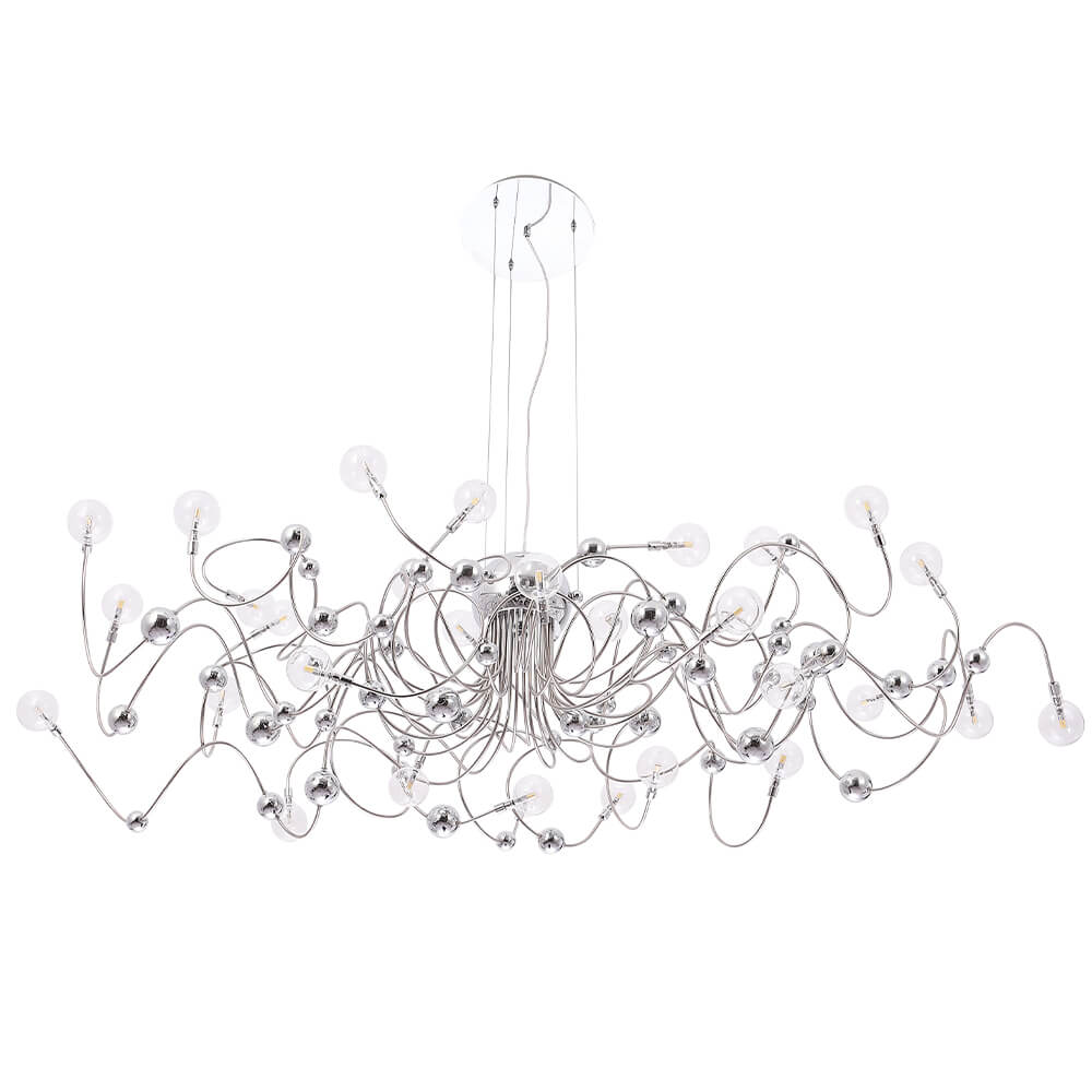 Подвесная люстра Crystal Lux Medusa SP30 Chrome