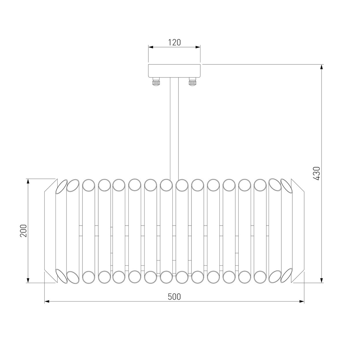 Потолочная люстра Bogates Castellie 361/5