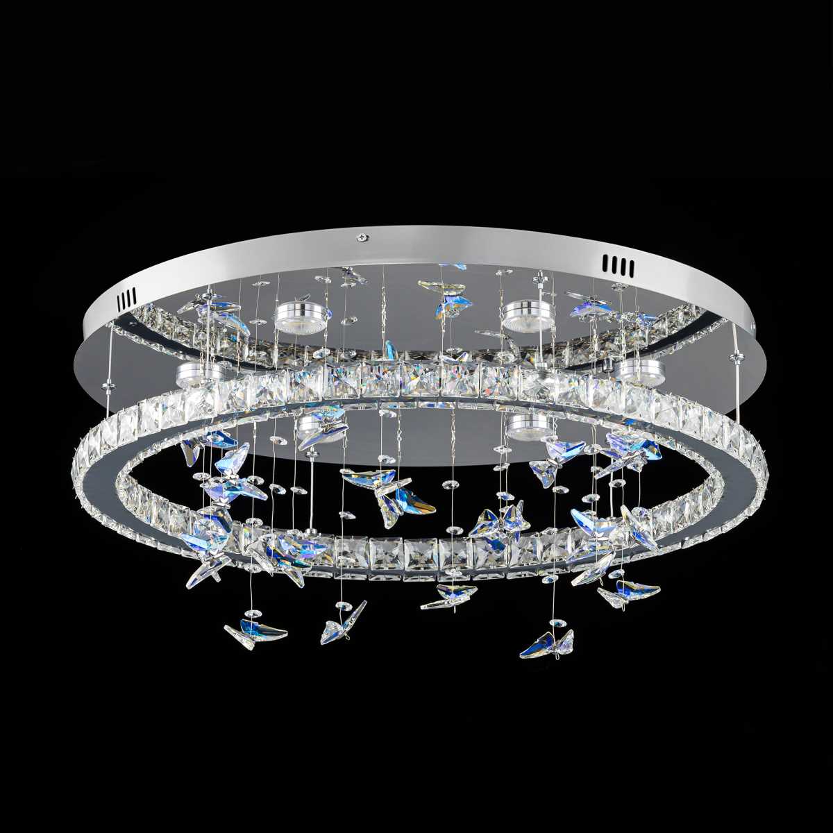 Люстра хрустальная с пультом Citilux ETERA CL322050