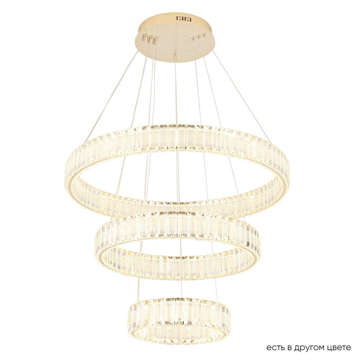 Подвесной светодиодный светильник Crystal Lux Musika SP150W Led Gold