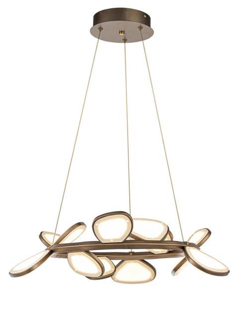 Люстра подвесная Alfa Light F3224-140 D600 LED*12