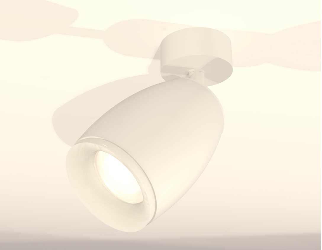Комплект накладного светильника Ambrella light Techno Spot XM1122006 SWH/FR белый песок/белый матовый (A2202, C1122, N7165)
