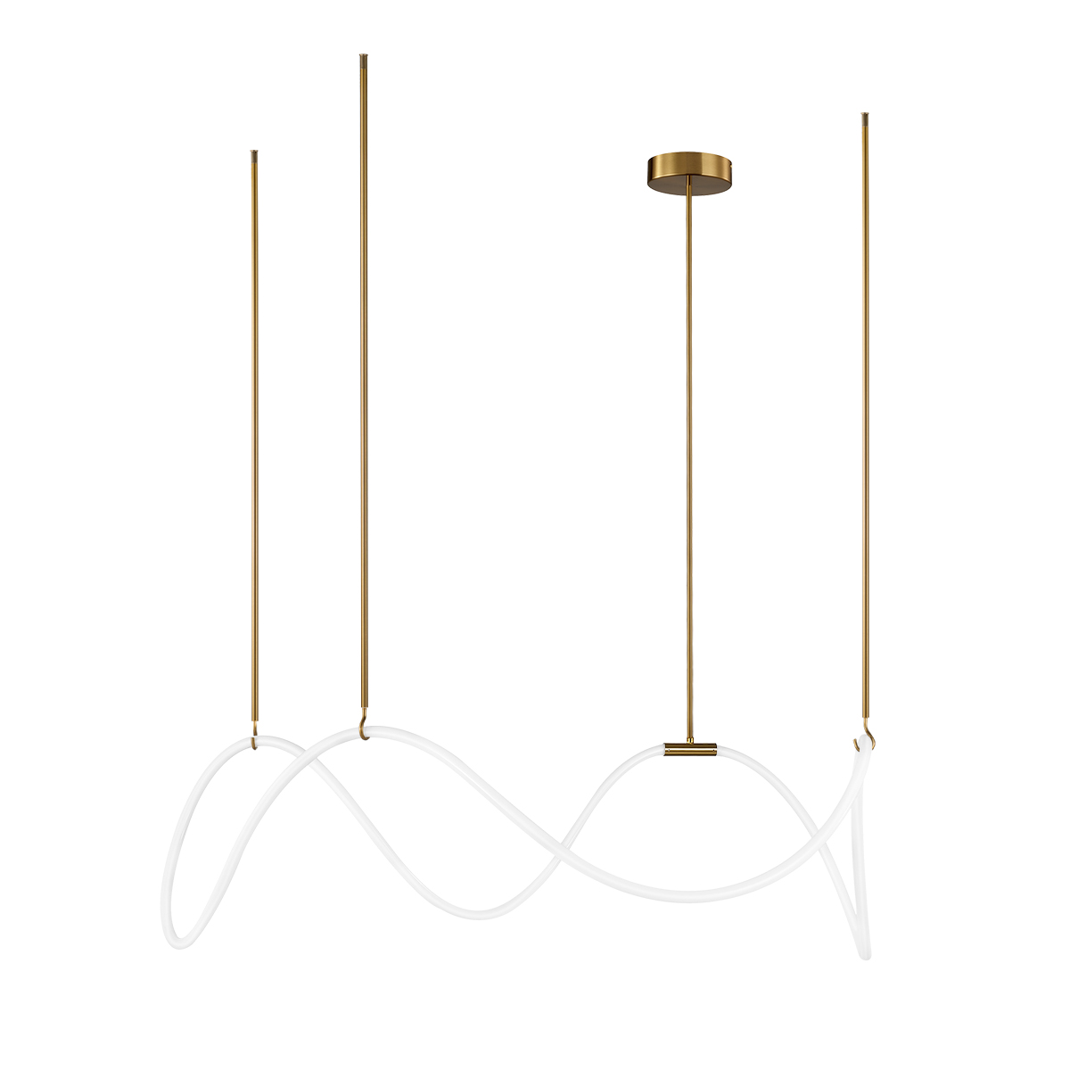 Подвесной светильник LOFT IT Thread 10388P/C Brass