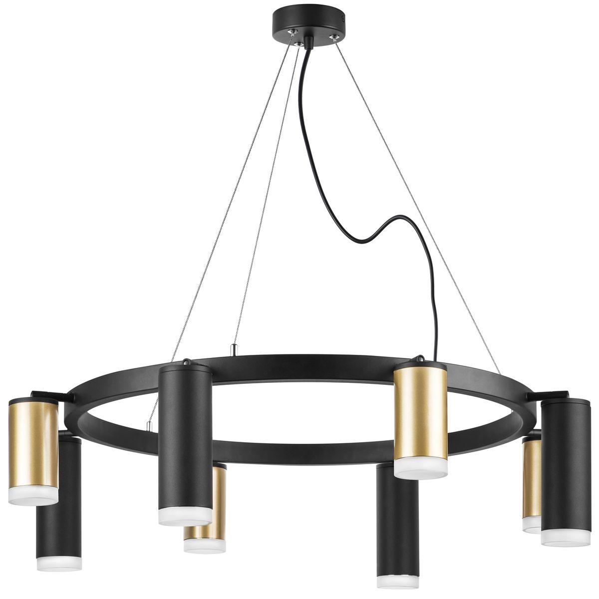 Комплект с подвесной люстрой Lightstar Rullo (571018+214440-4+214487-4+202430-8) LR0184048740