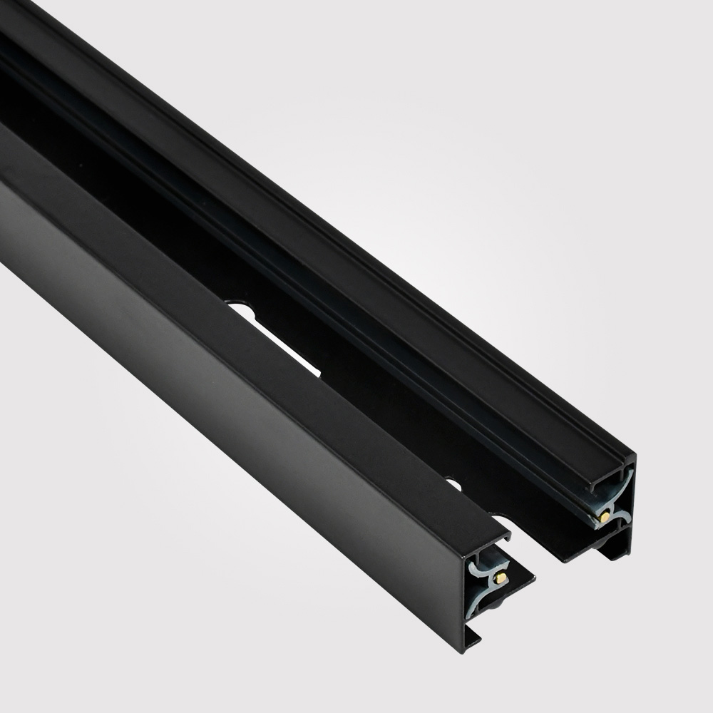 Шинопровод накладной Hesby Lighting Skylite Однофазный 220В-2м, чёрный HSBL_0002
