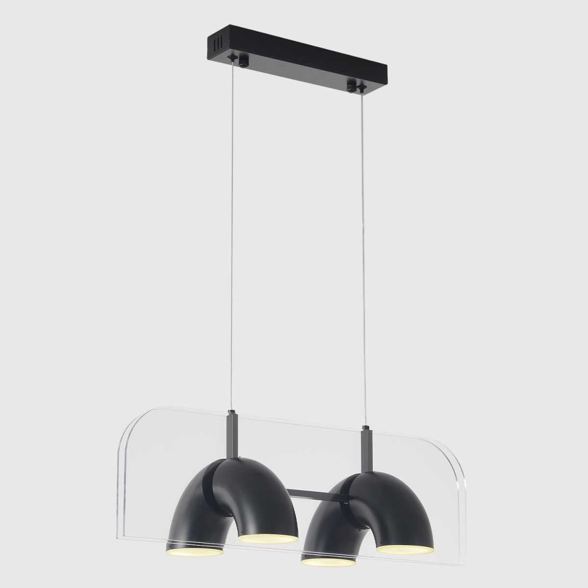 Подвесной светильник Crystal Lux ELEMENT SP24W LED BLACK