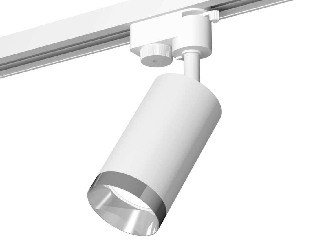 Комплект трекового светильника Ambrella light Track System XT6322062 SWH/PSL белый песок/серебро полированное (A2520, C6322, N6132)