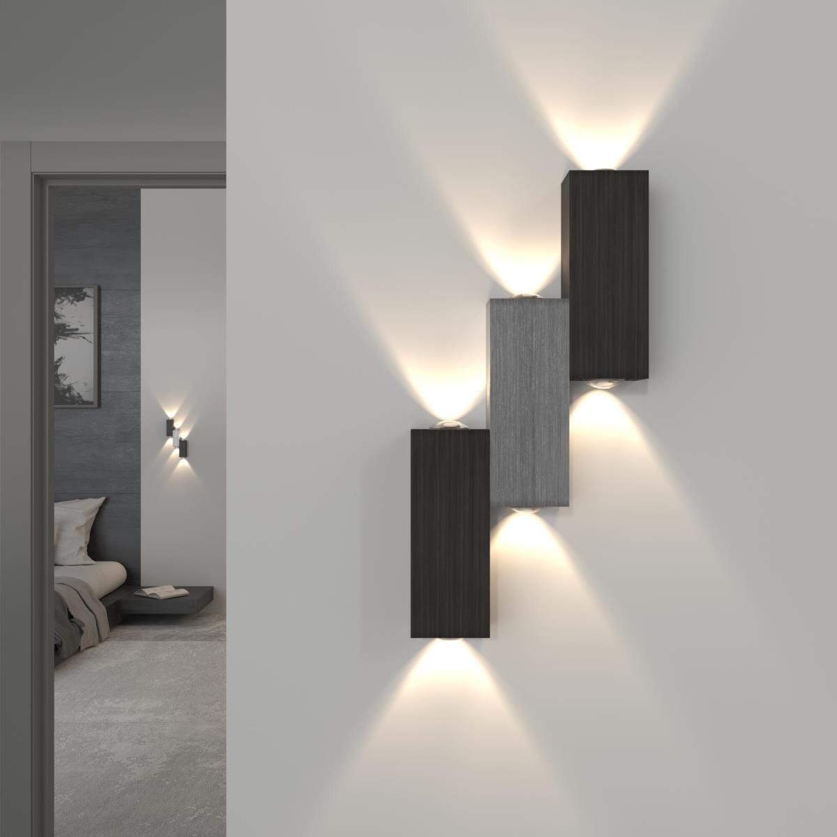 Настенный светодиодный светильник Elektrostandard Petite LED 40110/LED сталь a056601