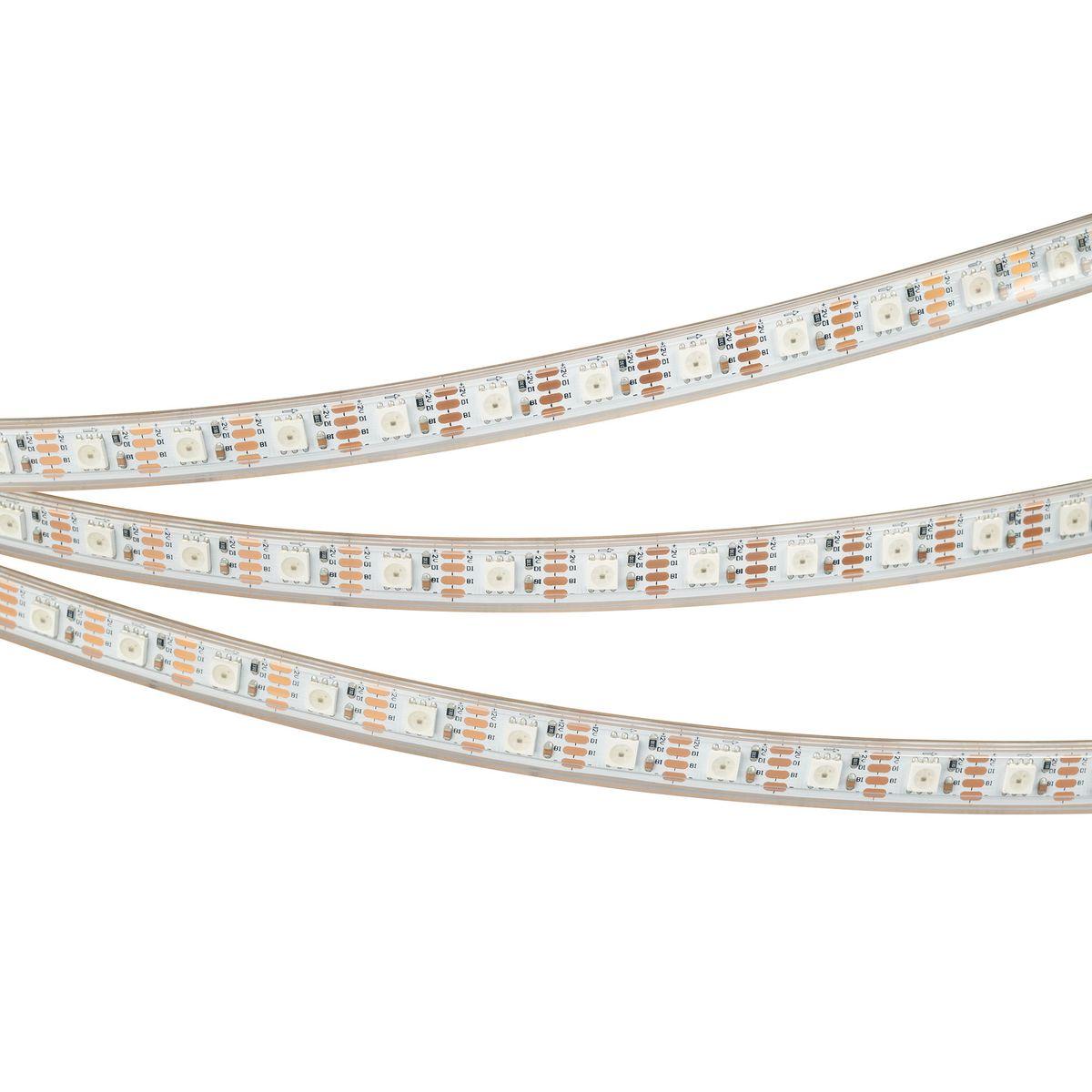Светодиодная влагозащищенная лента Arlight Бегущий огонь 8W/m 60Led/m 5060SMD разноцветный 5M SPI-P-B60-12mm 12V RGB-PX1-BPT 041615(1)