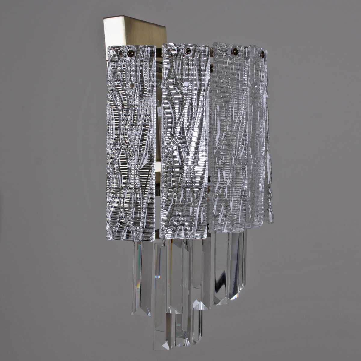 Бра ILLUMICO IL3581-2WSQ-25 AB GENOA