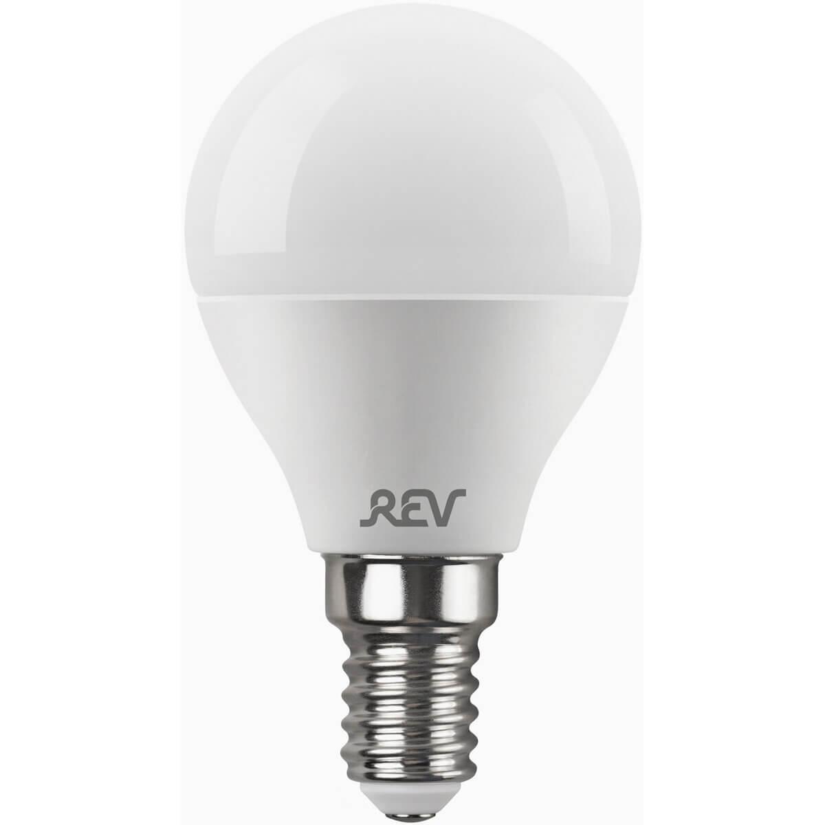 Лампа светодиодная REV G45 Е14 7W 6500K холодный белый свет шар 32503 1