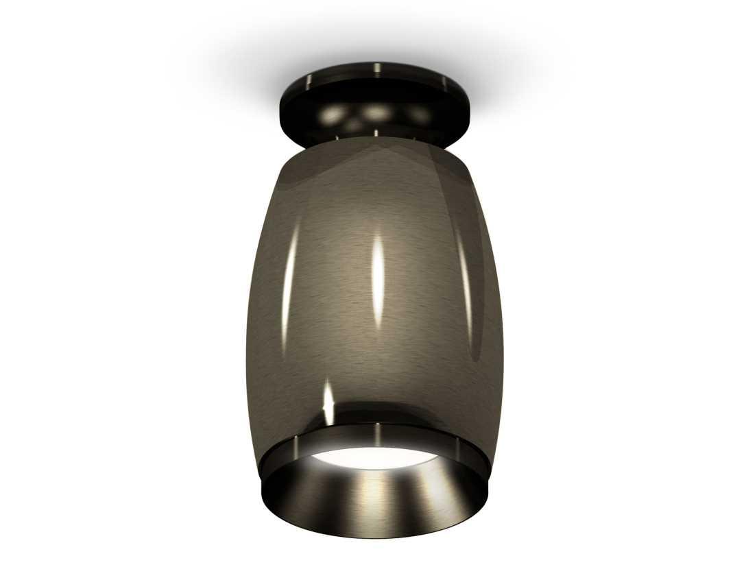Комплект накладного светильника Ambrella light Techno Spot XS1123042 DCH/PBK черный хром/черный полированный (N6902, C1123, N7031)