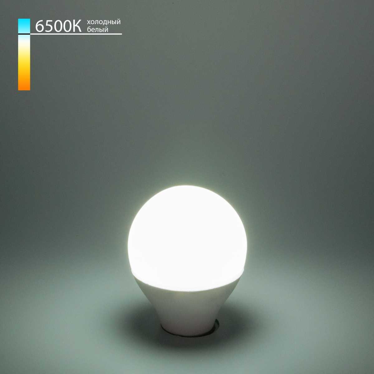 Лампа светодиодная Elektrostandard E14 9W 6500K матовая BLE1444 a058934