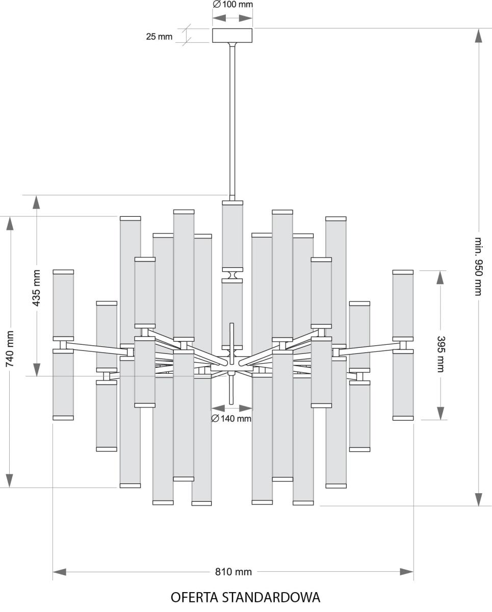 Подвесной светильник KUTEK SALETTO SAL-ZW-32(P)