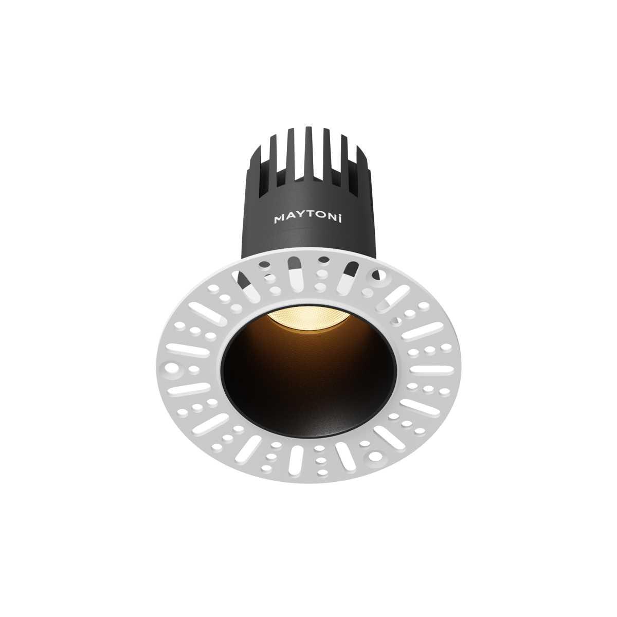 Встраиваемый светильник Maytoni Technical Dip DL120-10W-2.7K-TRS-B