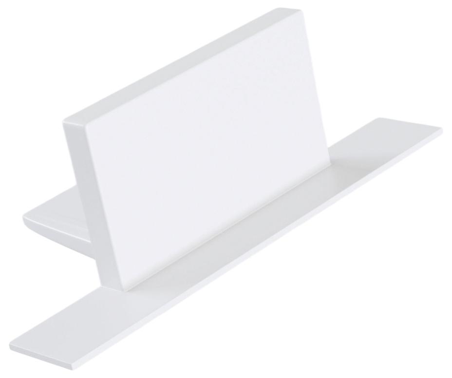 Заглушка Hesby Lighting Skylite для встраиваемого шинопровода 220В, белая HSBL_0043