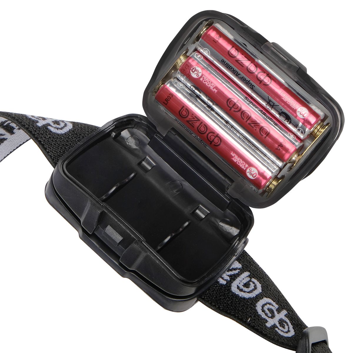 Налобный светодиодный фонарь ФАZA от батареек 120 лм 58х43 H5-L2W-bk