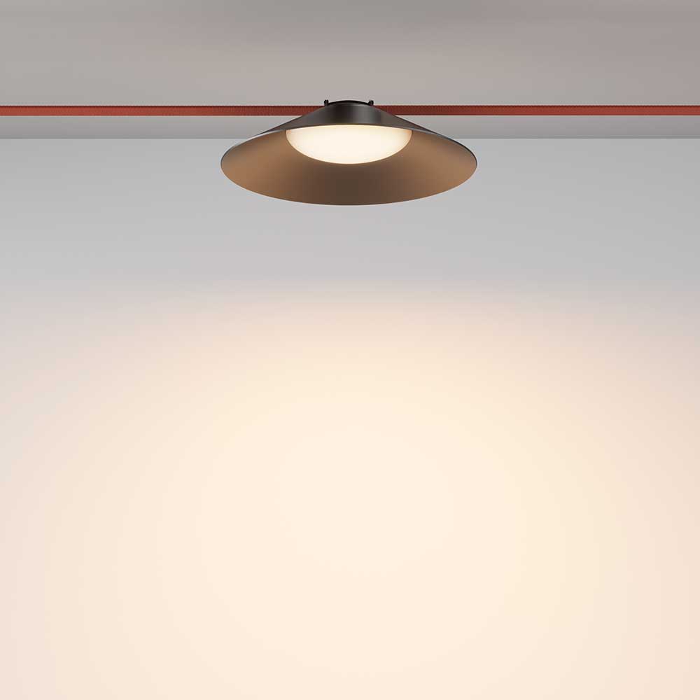 Подвесной светодиодный светильник Maytoni Technical Pendant system Parity Campana TR127B-12W3K-B