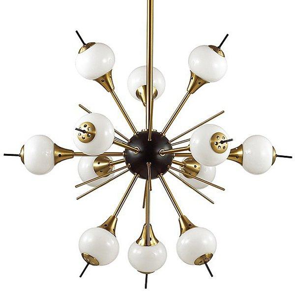 Подвесная люстра Loft-Concept White Glass Globes Sputnik 40.1918-0 18767