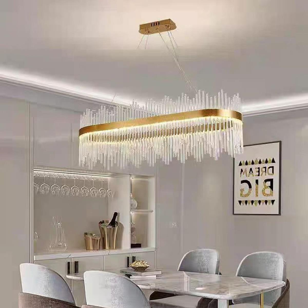 Люстра подвесная Alfa Light F2024-55 LED Титан