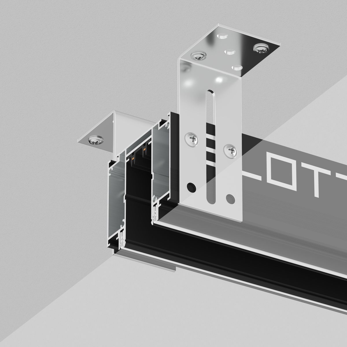 Шинопровод Denkirs Smart Slott TR2014-BK