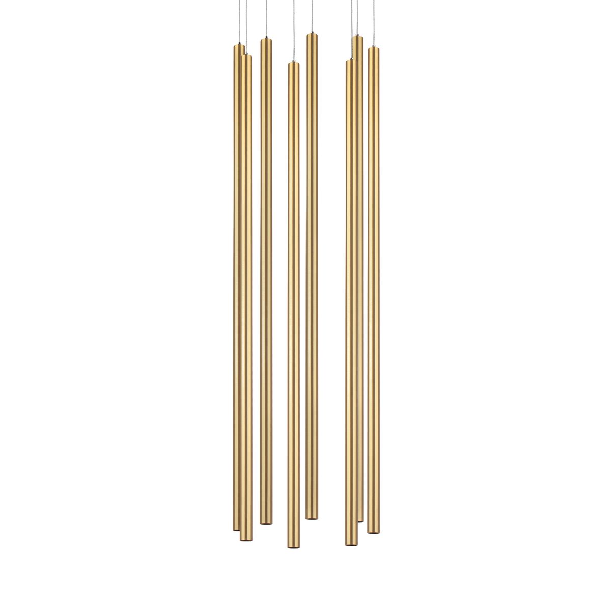 Комплект с подвесной люстрой Lightstar Tubo (574733+747433 (8шт) L8T747433