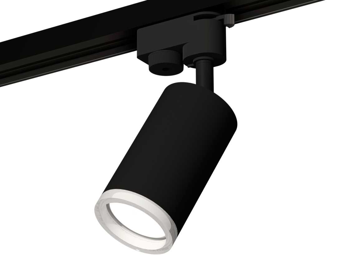 Комплект трекового светильника Ambrella light Track System XT6323140 SBK/FR черный песок/белый матовый (A2521, C6323, N6245)