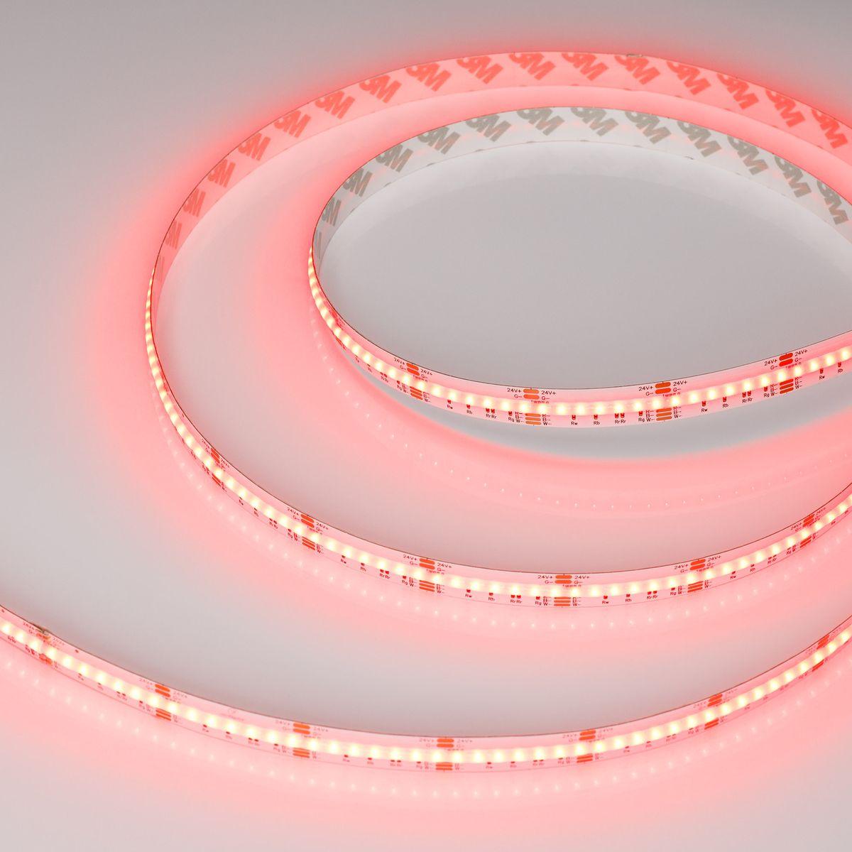 Светодиодная лента Arlight 7,2W/m 840Led/m CSP разноцветный/холодный белый 5M CSP-X840-12mm 24V RGBW-White 046935