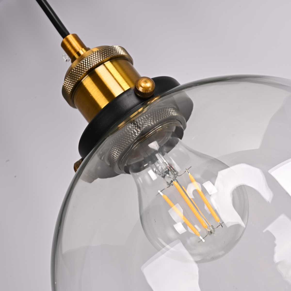 Подвесной светильник Imperium Loft Clear Glass Sphere Cloche 191634-22