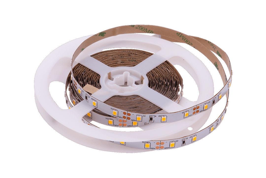Светодиодная лента SWG 6,3W/m  60Led/m 2835SMD теплый белый 5M SWG260-12-6.3-WW-М 009243
