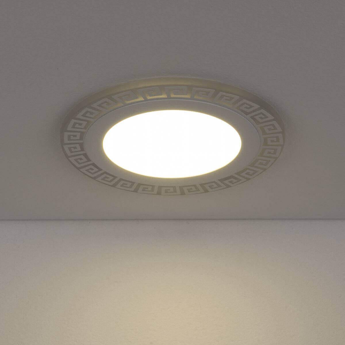 Встраиваемый светодиодный светильник Elektrostandard DSS002 7+3W 4200K a037544
