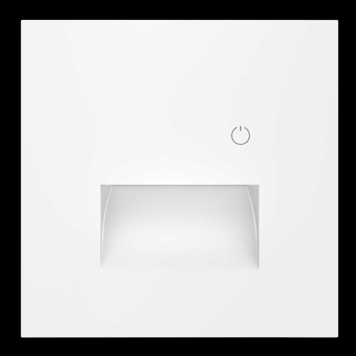 Накладка для подсветки светодиодной с датчиком, S70 (белый матовый) Voltum VLS002402