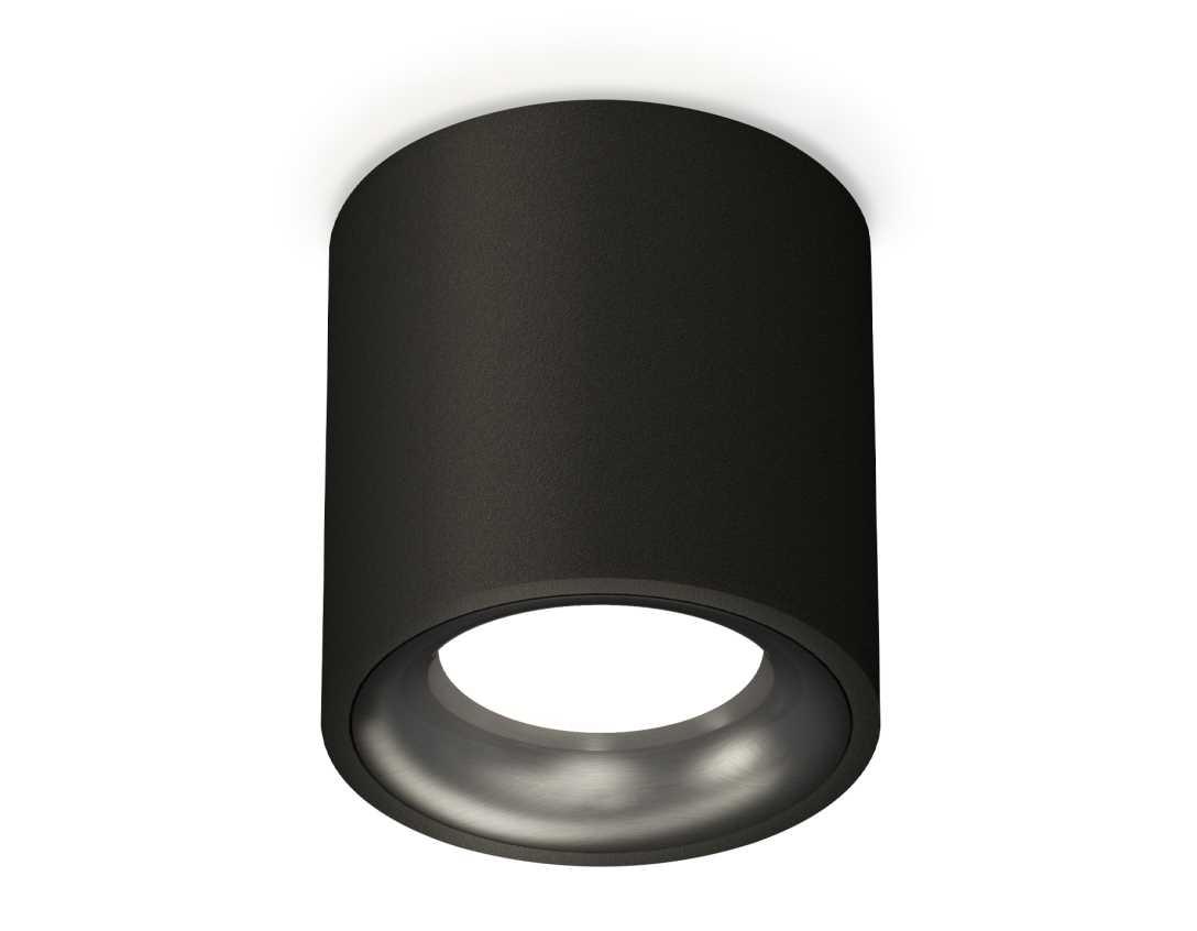 Комплект накладного светильника Ambrella light Techno Spot XS7532021 SBK/PBK черный песок/черный полированный (C7532, N7011)