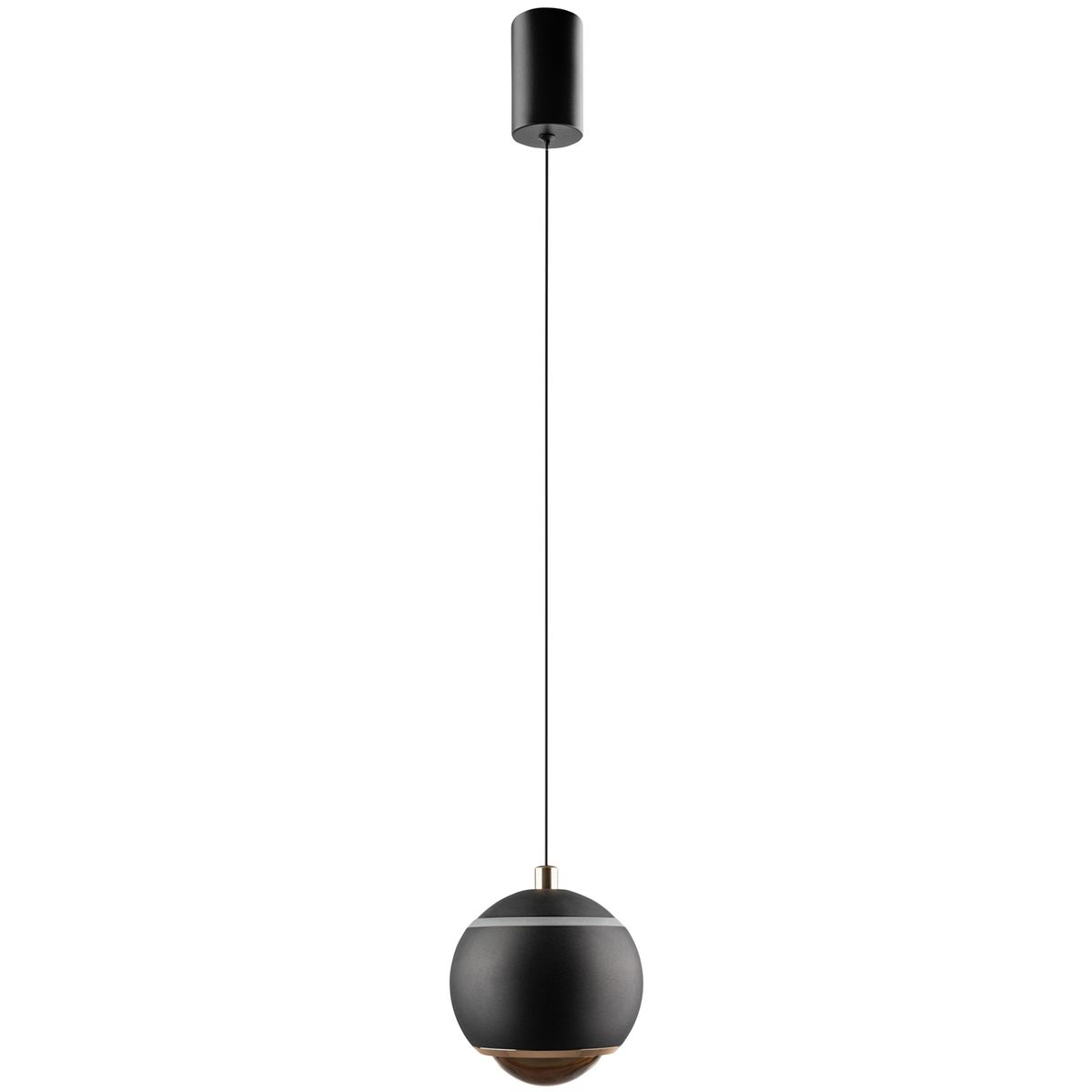 Подвесной светодиодный светильник Crystal Lux Caro SP Led Black