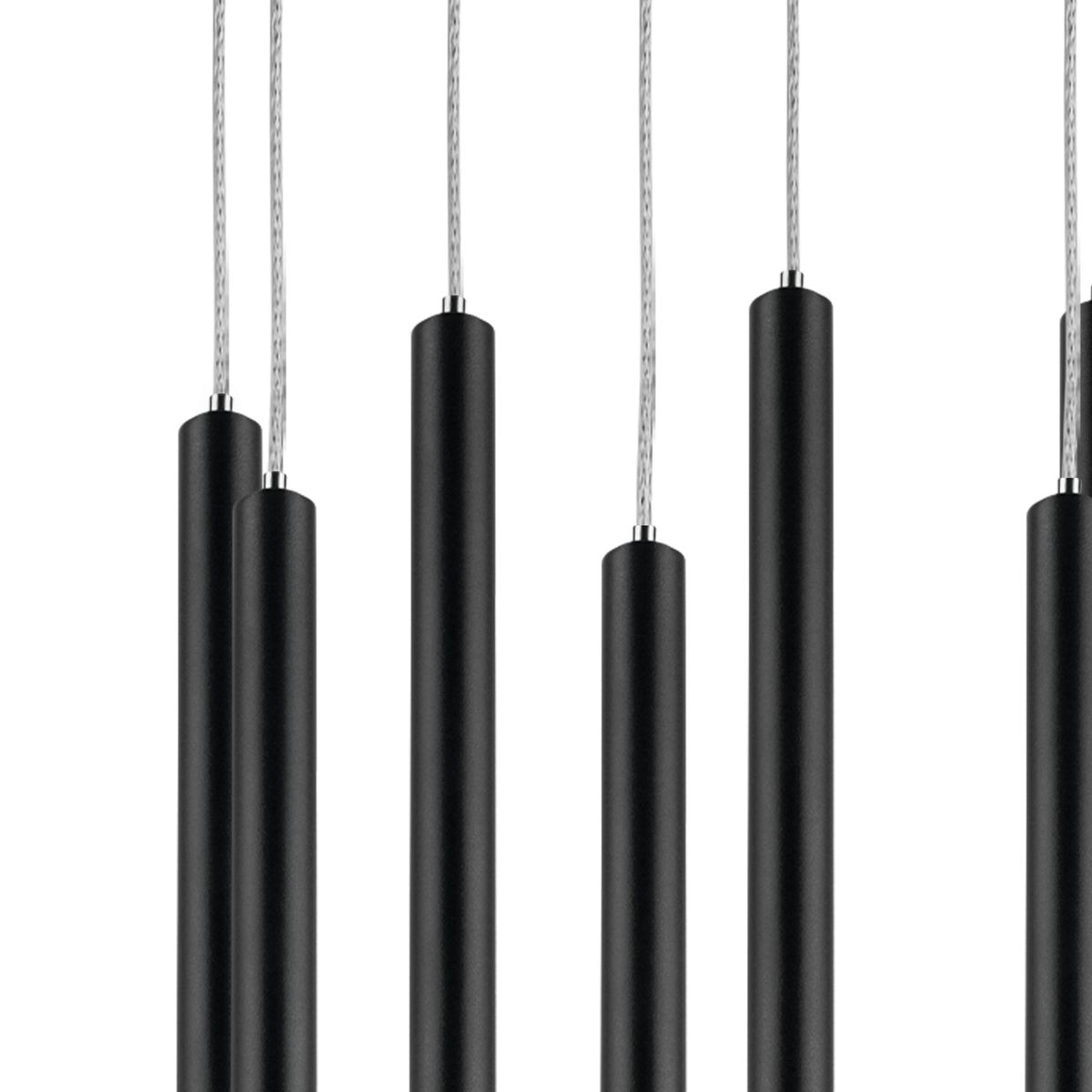 Комплект с подвесной люстрой Lightstar Tubo (574737+747447 (8шт) L8T747447