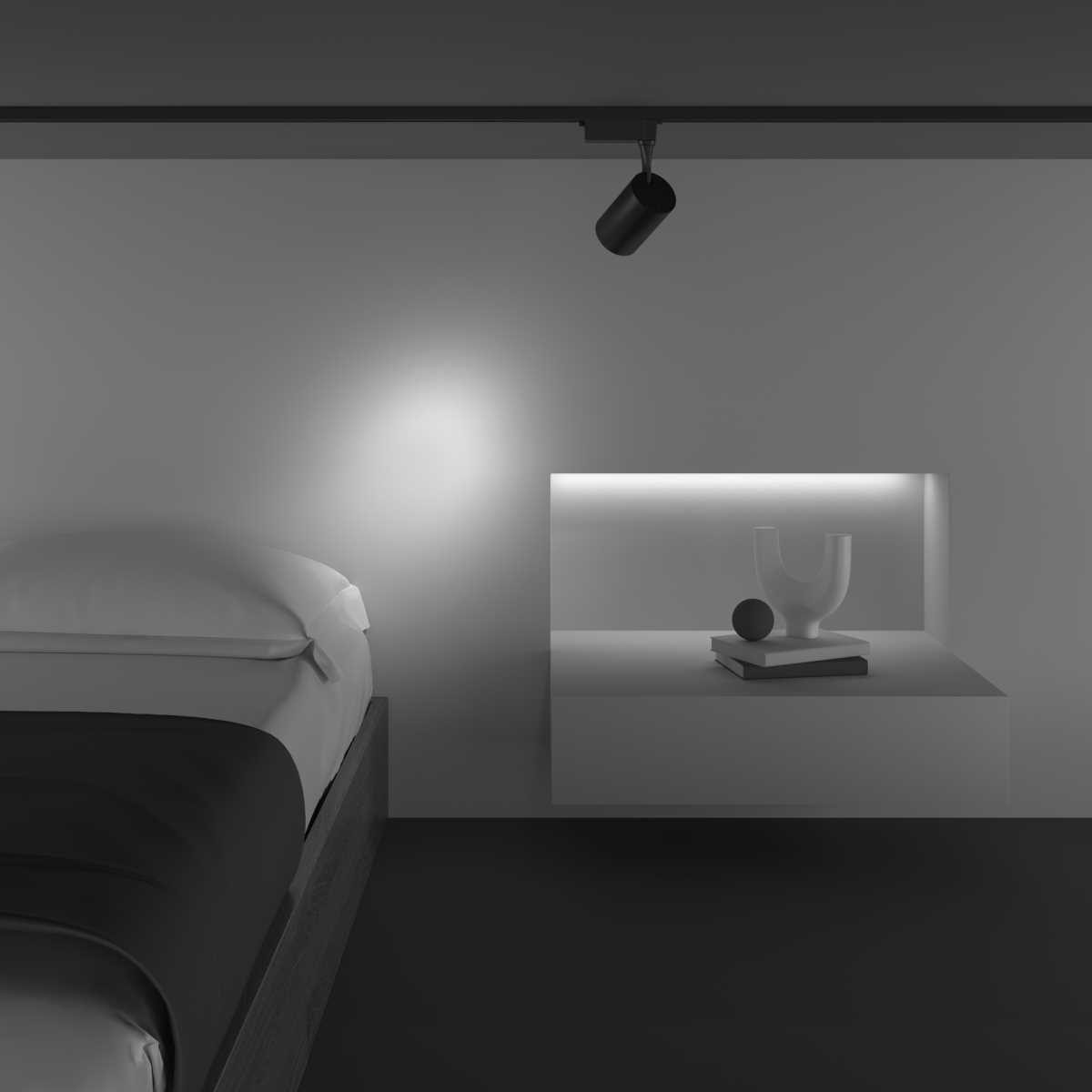 Трековый светильник Maytoni Technical TR003-1-10W4K-S-B