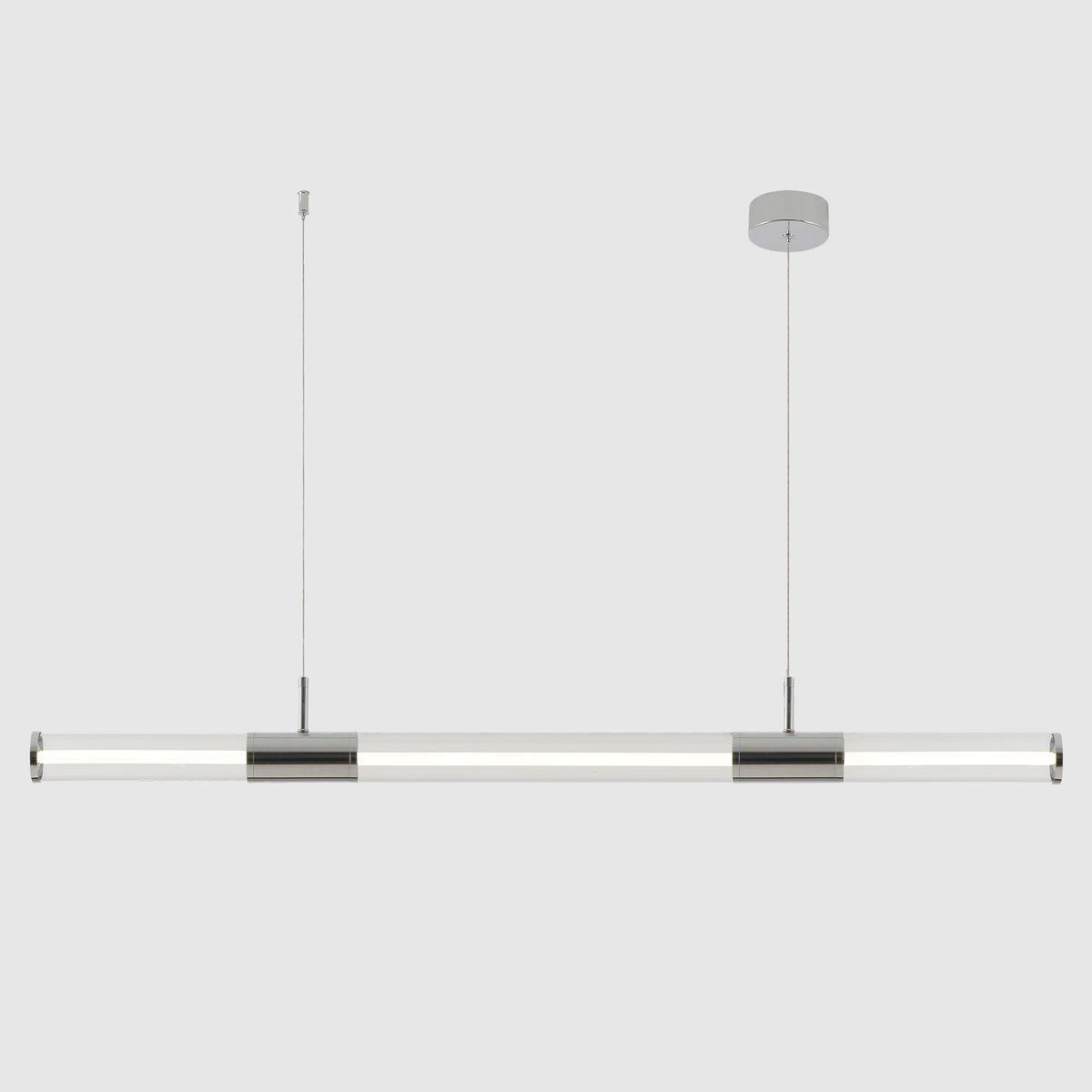 Подвесной светодиодный светильник Crystal Lux Lineup SP24W Led Chrome