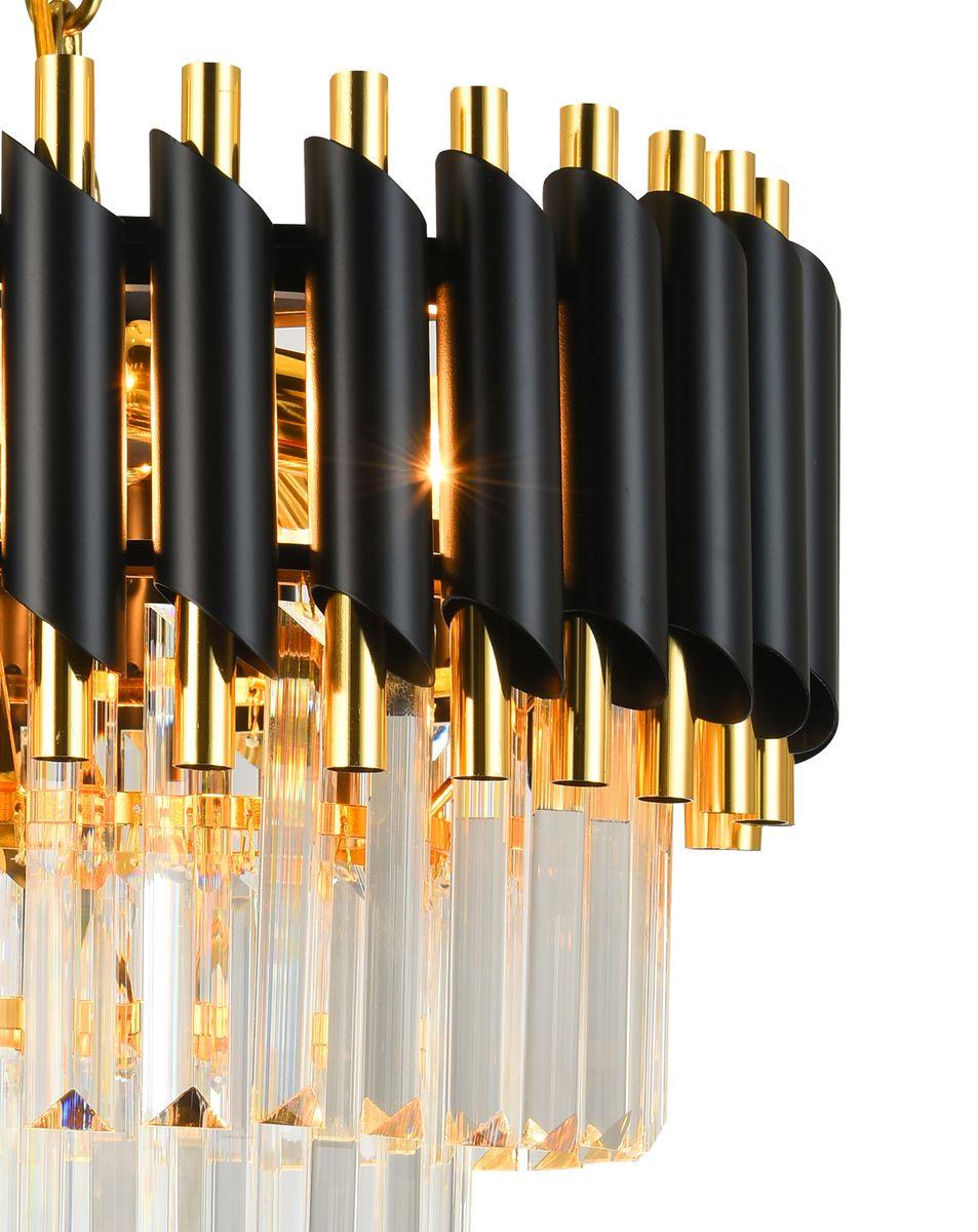 Подвесная люстра Natali Kovaltseva Darian 76017/5C Gold Black