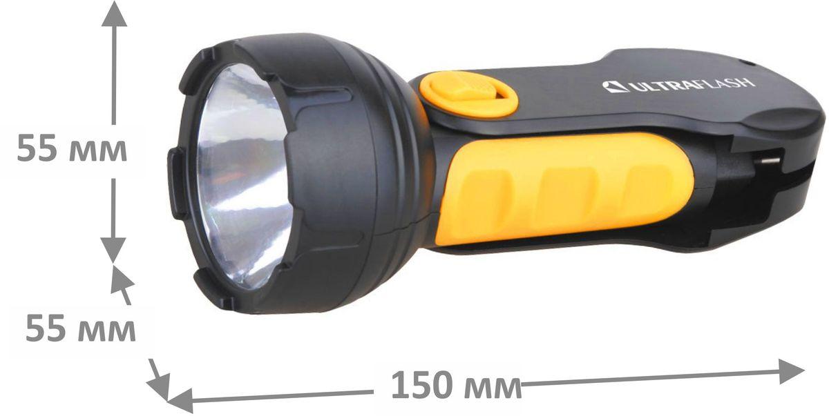 Рабочий светодиодный фонарь Ultraflash Accu Profi аккумуляторный 155х50 25 лм LED3828 10922