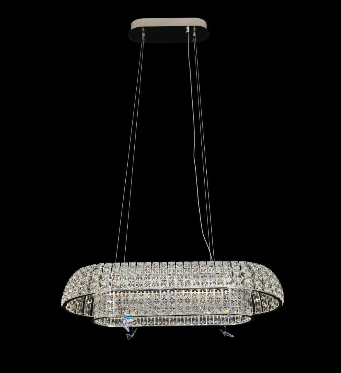Люстра подвесная Alfa Light F4024-17 800x400mm CH LED