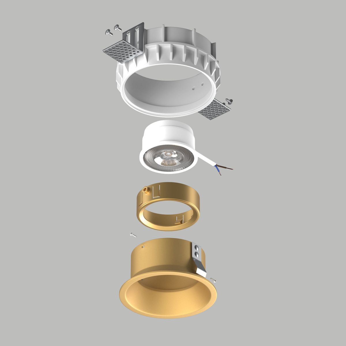Комплект со светильником Lightstar Domino Round (214610+214603+214003) G214603GMOD