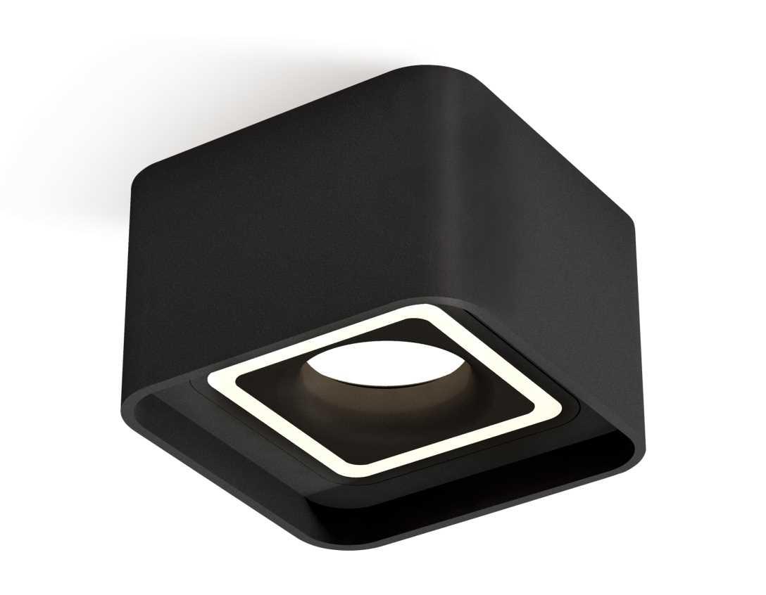 Комплект накладного светильника Ambrella light Techno Spot XS7833020 SBK черный песок (C7833, N7716)