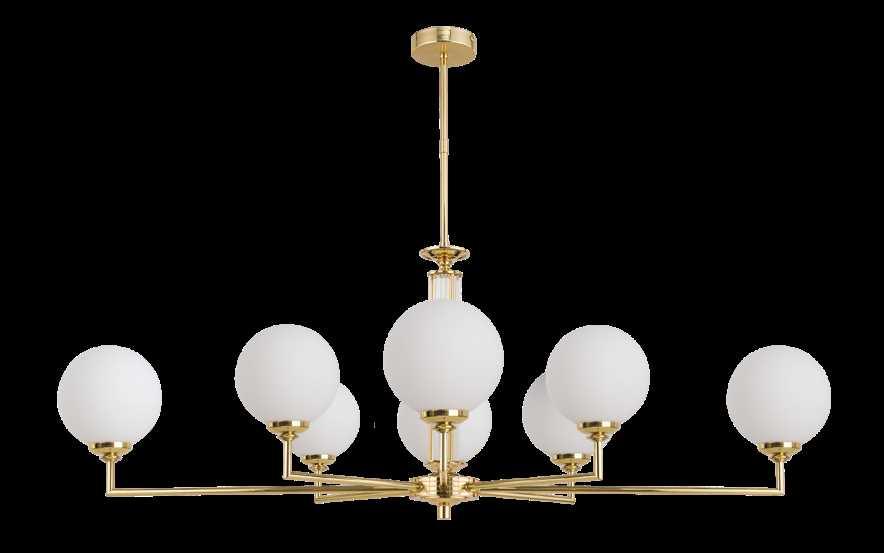 Подвесная люстра KUTEK MOOD Artu Glass ART-ZWL-8(Z)G