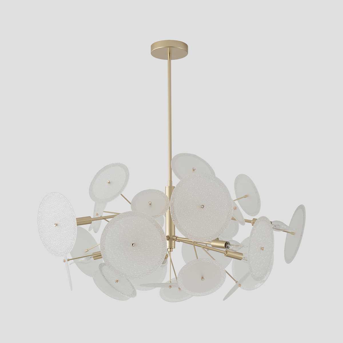 Люстра Crystal Lux DANDELION SP10 GOLD