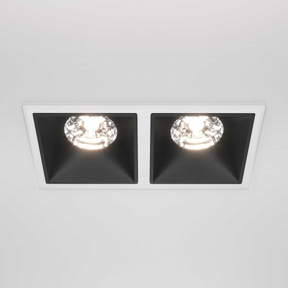 Встраиваемый светильник Maytoni Alfa LED DL043-02-15W4K-D-SQ-WB