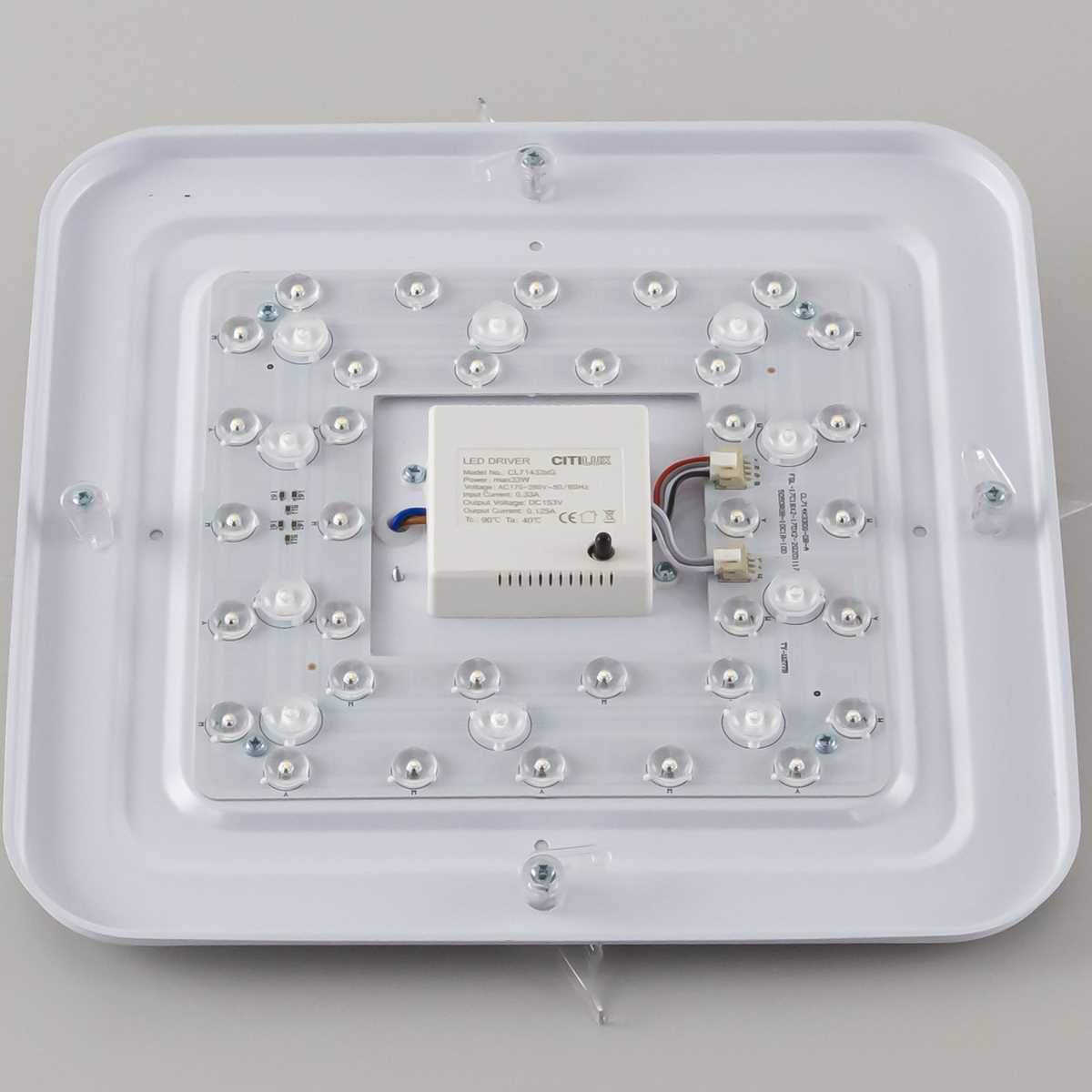 Потолочный светодиодный светильник Citilux Симпла CL714K330G