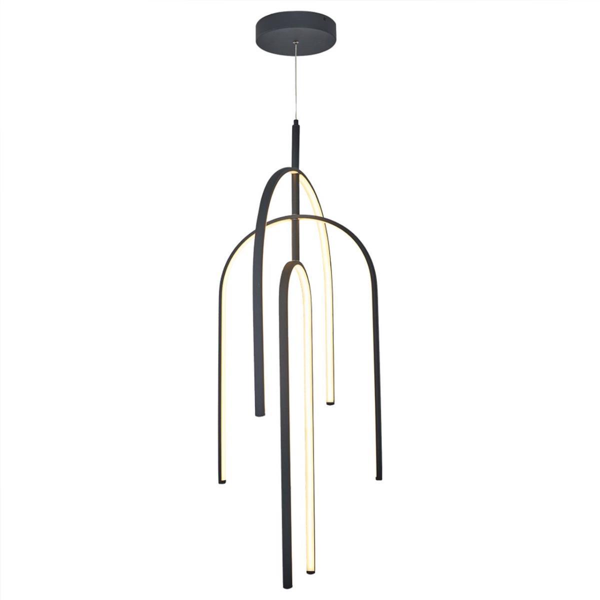 Люстра подвесная Alfa Light F3024-27 BLACK