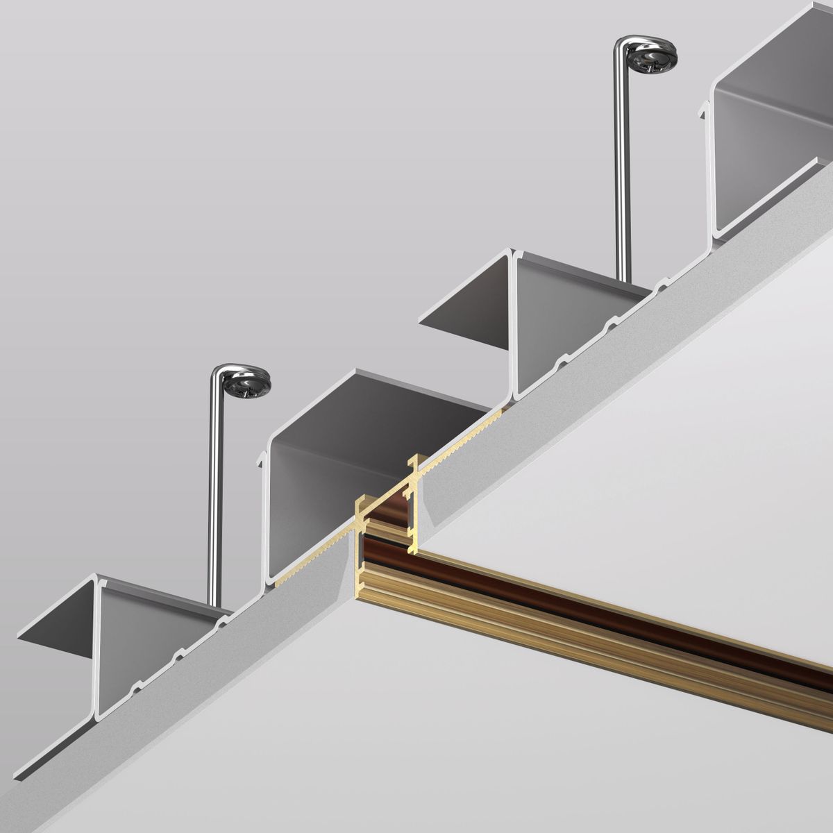 Шинопровод Denkirs Shine Hide TR5702-SB