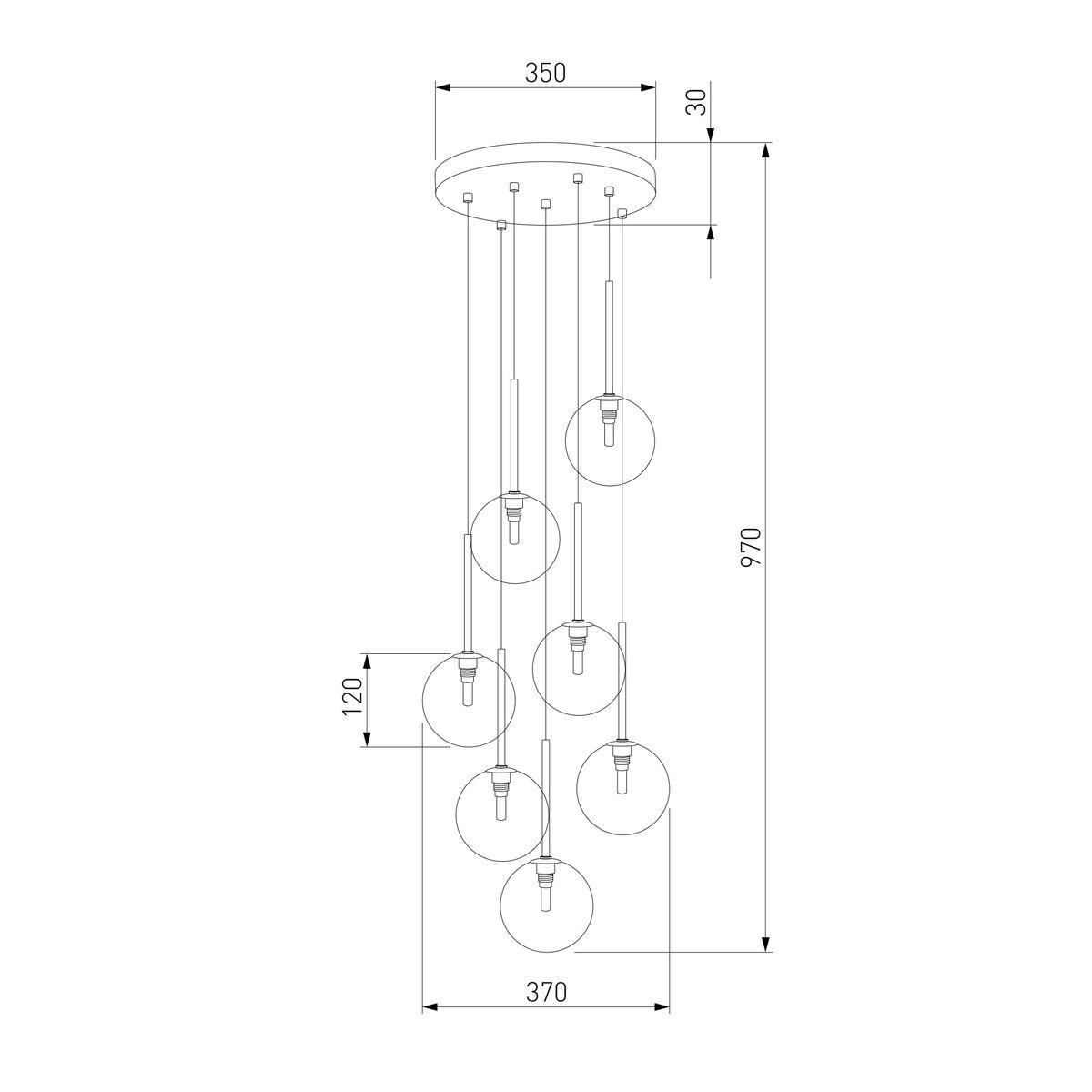 Подвесная люстра TK Lighting 5362 Nilos